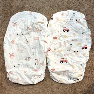 Joey & Joan Bassinet Fitted Sheets Covers